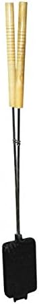 Long Handled Cast Iron Waffle Pan for Campfires Camping Chiminea Stove etc.