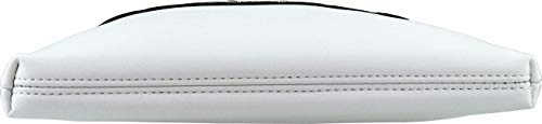 B BRENTANO Vegan Medium Crossbody Handbag Purse (White.) - Thumbnail 4