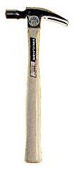 Vaughan 999 20-Ounce Professional Framing Hammer, Smooth Face, White Hickory Handle, 14-Inch Long.