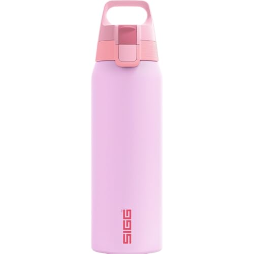 SIGG - Isolierte Trinkflasche - Thermosflasche Shield Therm One Multicolor Petal - kohlensäurehaltige Getränke - Auslaufsicher - Spülmaschinenfest - B