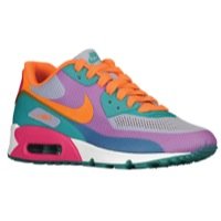 Nike Women's WMNS Air Max 90 HYP PRM, PURE VOLT/BRIGHT CITRUS-PINK FORCE-SPRT, 6 M US