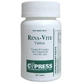 RENA-VITE TABS CYPR 100TB by CYPRESS PHARMACEUTICAL *** Part No: 60258016001