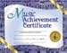 Hayes School PUBLISHINGH-VA536 Hayes Music Achievement Certificate, 8.5