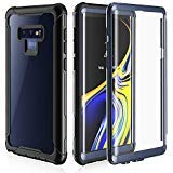 Samsung Galaxy Note 9 Cell Phone Case - Full Body Case with Built-in Touch Sensitive Anti-Scratch Screen Protector