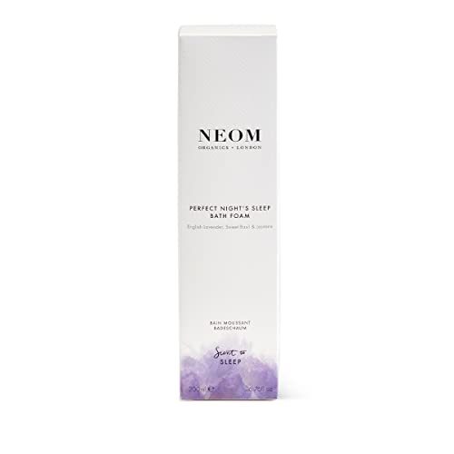 NEOM Perfect Night’s Sleep Bath Foam, 6.76 fl oz Lavender & Jasmine