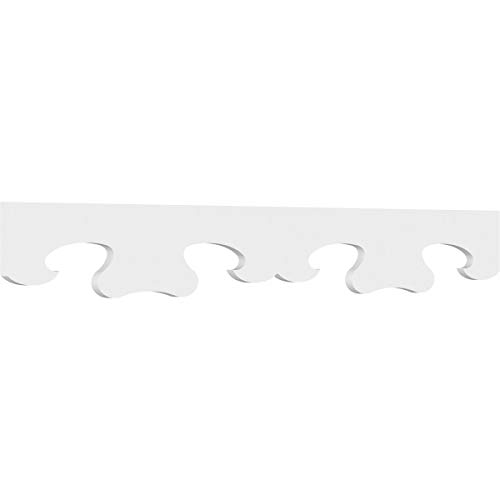 6"H x 5/8"P x 48"L Everett Architectural Grade PVC Running Trim
