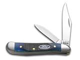 Case Ford Peanut Blue Sawcut Bone
