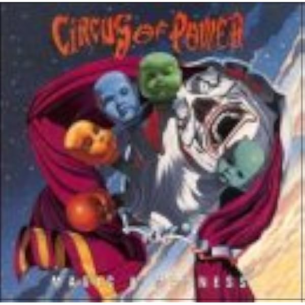 CIRCUS OF POWER - Circus Of Power / Vices / Magic & Madness / Live