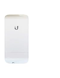 Ubiquiti Nanostation LOCOM2 IEEE 802.11b g 300 Mbps Wireless Puente Banda ISM 49.2 ft Rango máximo en exteriores 1 x Red (RJ 45) pole mountable (ubiquitilocom2)