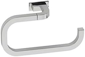 Toallero aro pequeño Nika Cromo Adhesivo: Amazon.es: Hogar