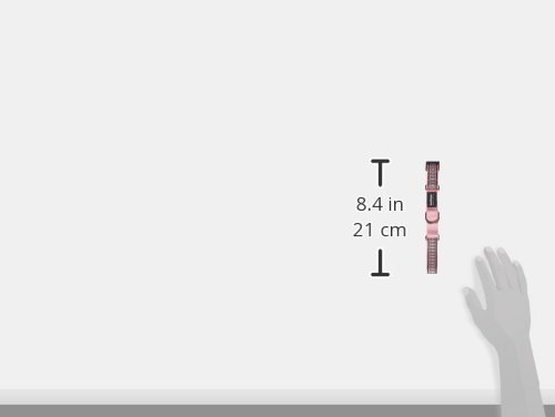 Red Dingo Martingale Reflective Bones 20mm Choke Collar, Pink, Medium/Large