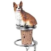 Conversation Concepts Hand Painted Corgi Bottle Stopper (Pembroke)