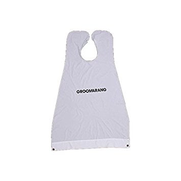 Groomarang Beard Shaving and Clippings Catcher Bib KIT1 Units