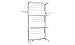 Hyfive Clothes Airer Drying Rack Extra Large 3 Tier Clothes Drying Rail Foldable
