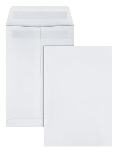 Quality Park 6 x 9 Catalog Mailing Envelopes, Redi-Seal Self Seal Envelope Clos…