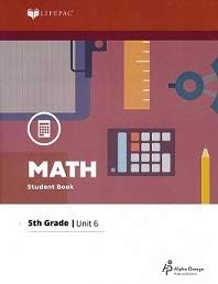 Math, 5th Grade: Unit 6