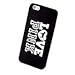 iPhone 6 Plus Case,iPhone 6S Plus Case,Hanjiekj fashionable Victoria's Secret love peach Cover Design Silicone Case for Apple iPhone 6 Plus/6S Plus 5.5 inch - Black