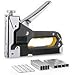 Staple Gun with Staples, 3 in 1 Heavy Duty Staple Gun Kit, Upholstery Stapler for Fixing Material, Decoration, Carpentry, Furniture, Doors and Windows primary