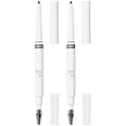 e.l.f. Instant Lift Waterproof Brow Pencil, Long-Lasting Eyebrow Pencil For Grooming & Shaping Brows, Vegan & Cruelty-free, Grey (Pack of 2)