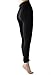 Fleece Lined Leggings Women High Waist Elastic Slimming Seamless Warm Winter Leggings Black