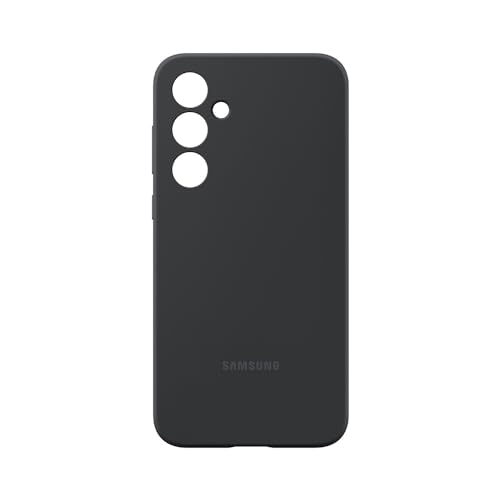Coque en silicone pour Samsung Galaxy A35 5G Noir en promo sur Amazon