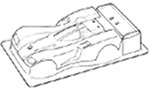 タミヤ GP.116 マグナムセイバークリヤーボディセット