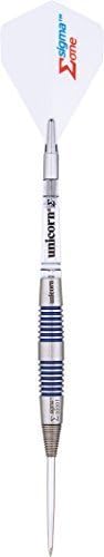 Unicorn Sigma Ultracore Darts Set - Steel & Soft Tip 95% Tungsten - 16.5g-24.5g