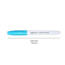 Amazon Basics Fine Tip Point Permanent Markers for