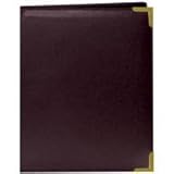 Pioneer Wallet Oxford Bound Photo Album, Solid Color Sewn Leatherette Covers wivh Brass Accent Corners, Holds 24 2.5x3.5