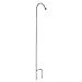 Hosley Set of 4 Shepherd Hooks 33 Inches High Ideal for Solar LED Lights Bird Feeders Mason Jars Plant Hangers Lanterns Garden Stakes Gift for Weddings House Warming Special Events O3