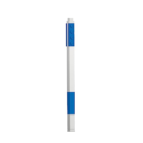 IQ LEGO Stationery Pen Pal - LEGO Blue Gel Pen and Classic Minifgure (Minifigure Colors May Vary)
