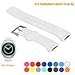 Cyeeson Samsung Gear S2 SM-R720/R730 Smart Watch Replacement Band, Accessory Soft Silicone Gel Wristband Strap Smartwatch Band for Samsung Galaxy Gear S2 SM-720/SM-730 Sport Smartwatch