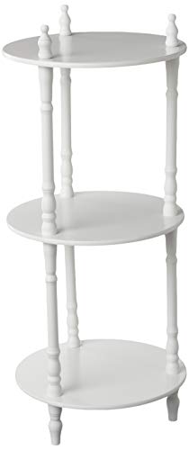 Frenchi Home Furnishing 3Tier Shelves White