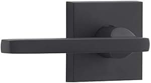 Baldwin PV.SQU.CSR Reserve Square Privacy Leverset With Contemporary Square Rosette