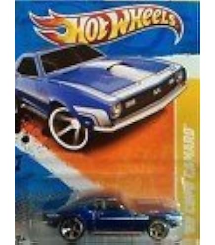 Amazon.com: Hot Wheels '68 Copo Camaro, Muscle Mania 6/10 [Black