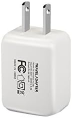 Txrich 12W 2.4A Mini Charger 2-Port USB Auto-Sensing Current for iPone7 6s Plus iPad Air2 mini3 Galaxy S Series LG Nexus HTC Huawei Samsung Smartphone Charger (White) ...