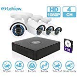LaView 4 Channel Security Camera System
