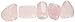 Rose Quartz Crystal Tumbled Stone, Large Natural Tumbled Stones and Crystals Pink Love Rocks for Healing, 1 inch - Set of 5