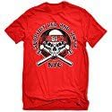 Support 81 Hells Angels New York City 81 Skull Red T Shirt MEDIUM NEW
