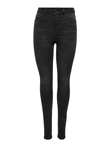 ONLROYAL Life HW SK DNM BJ13963 Noos, Jeans De Las Mujeres, Black Denim, M / 32