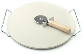 Bialetti 6866 Taste of Italy Collection Pizza Stone 4-Piece Set