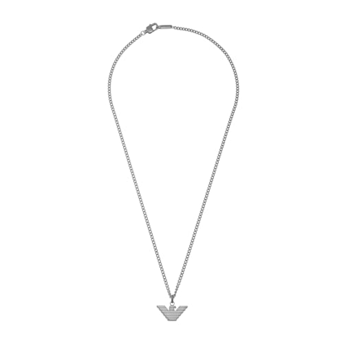 mens Necklace, Edelstahl, Silver, Length: 525mm, Width: 24mm