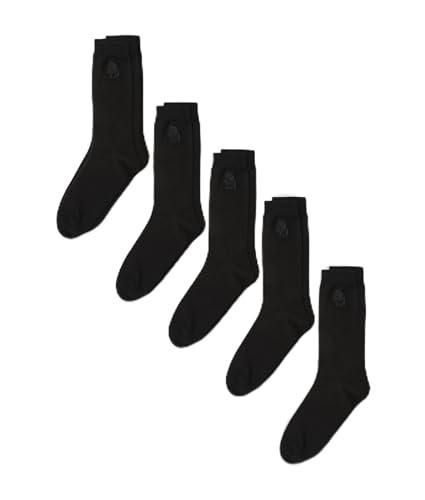 Karl Lagerfeld International B.V K/Kameo Logo Sock 5 Pack Calcetines, Negro, 39-42 Hombres