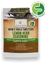 Paleo Seasoning, Healthy Spices for the Low FODMAP Diet (Lemon Herb Seasoning) - No Onion No Garlic, Gluten-Free, Whole 30, All Natural, Non GMO, Non Irradiated - Casa de Sante (1.25 oz)