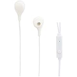 Borofone bm24 milo universal earphones with mic - white, Wired Headphones Headset Wired