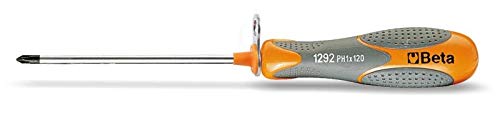 Screwdriver for Phillips® Phillips Screws Chrome Black tip H-Safe - 3x8x150 mm
