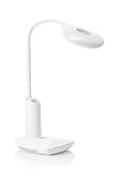 INVICTUS LED Desk Lamp Eye-caring Table Lamps, Dimmable Office Lamp with USB Charge Port, Touch Control, Night Light Mode 2W