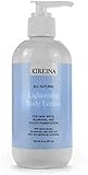 Skin Lightening Lotion | 100% NATURAL | For sun spots, age spots, melasma & hyperpigmentation | WHITENS & BRIGHTENS SKIN