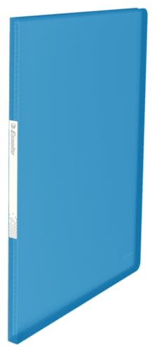 Leitz Display Book Vivida PP 20 pockets Polipropileno (PP) Azul - Carpeta (Polipropileno (PP), Azul, A4, 40 hojas, 14 mm, 231 mm)