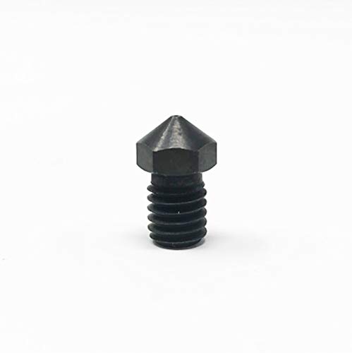 GO-3D 0.4mm Hardened Steel RepRap Nozzle for E3D V5 V6 / Prusa i3 MK2 M6 3D Printer